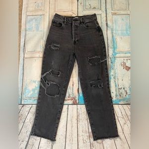 Faded black PacSun jeans